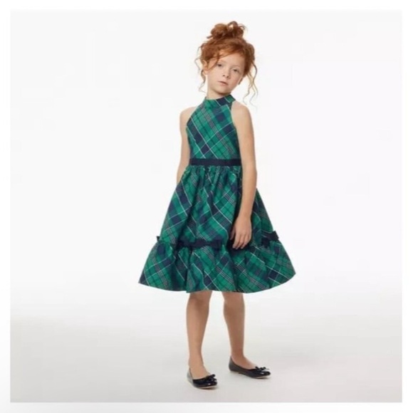 Janie and Jack Ferry Plaid Holiday Dress